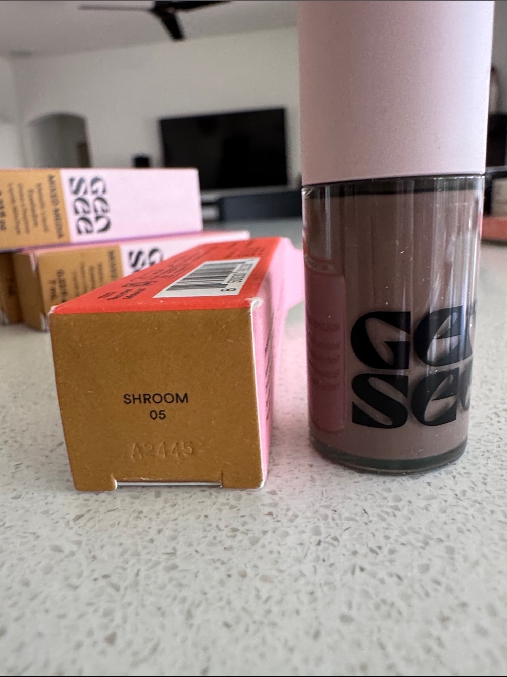GENSEE Mixed Media Liquid Matte Eyeshadow - Linen, Rose Water, Moonl, Shroom NEW - Picture 3 of 7